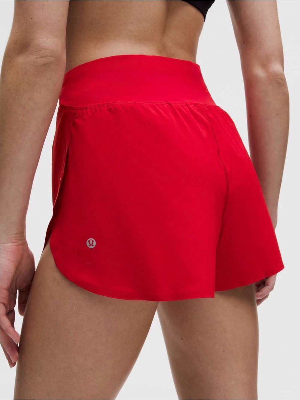 NWT Lululemon Fast and Free HighRise ClassicFit Split Short 3" Medium Oxford Red - Picture 6 of 9